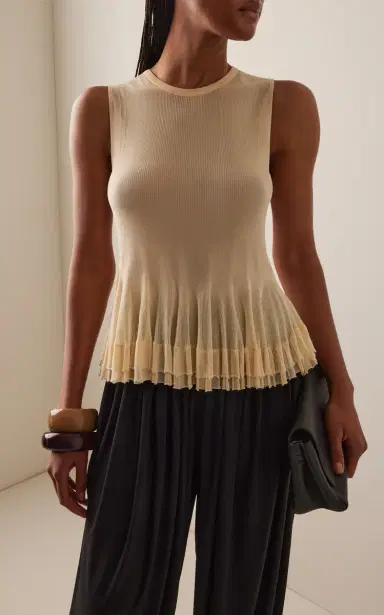 Ashlyn Bennett Knit Peplum Top | Thumbnail 2 Ashlyn Bennett Knit Peplum Top | Thumbnail 2
