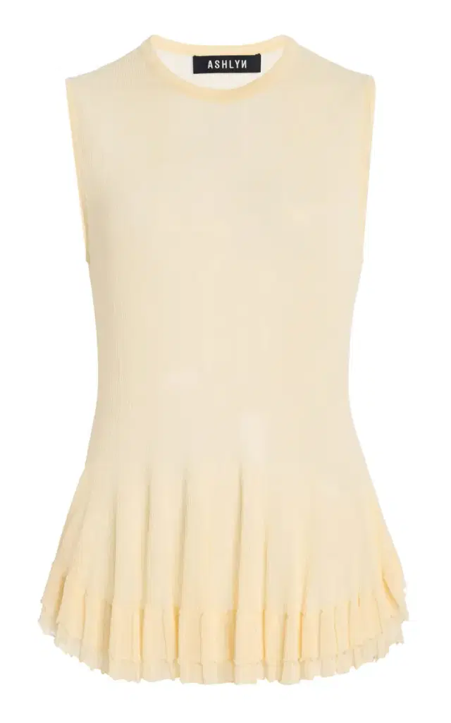 Bennett Knit Peplum Top