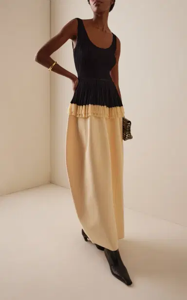 Ashlyn Suzu Compact-Knit Maxi Skirt | Thumbnail 2 Ashlyn Suzu Compact-Knit Maxi Skirt | Thumbnail 2