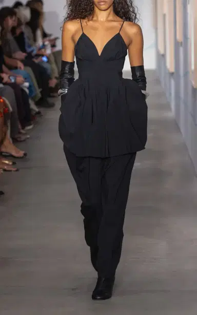 Ashlyn Fuyu Tailored Wool Pants - Black | Thumbnail 2