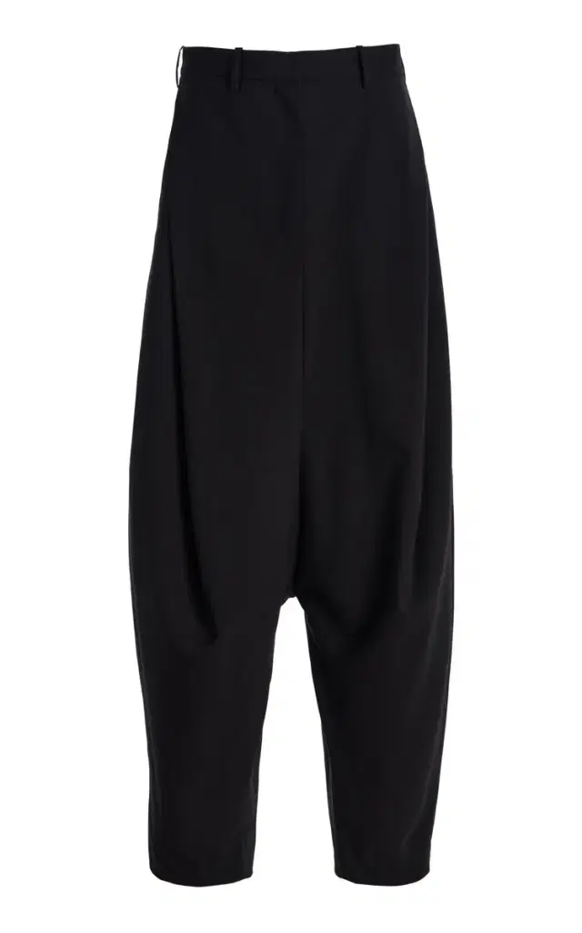 Fuyu Tailored Wool Pants - Black