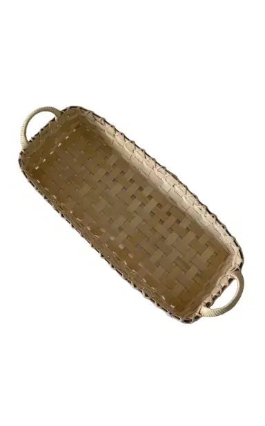 UNDERWATER WEAVING STUDIO Folk Fleur Serving Tray - Neutral | Thumbnail 4 UNDERWATER WEAVING STUDIO Folk Fleur Serving Tray - Neutral | Thumbnail 4
