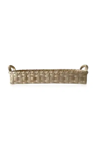 UNDERWATER WEAVING STUDIO Folk Fleur Serving Tray - Neutral | Thumbnail 1 UNDERWATER WEAVING STUDIO Folk Fleur Serving Tray - Neutral | Thumbnail 1