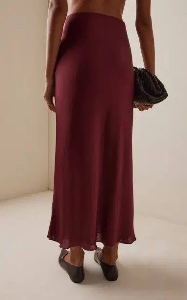 Favorite Daughter The Favorite Satin Midi Skirt | Thumbnail 4 Favorite Daughter The Favorite Satin Midi Skirt | Thumbnail 4
