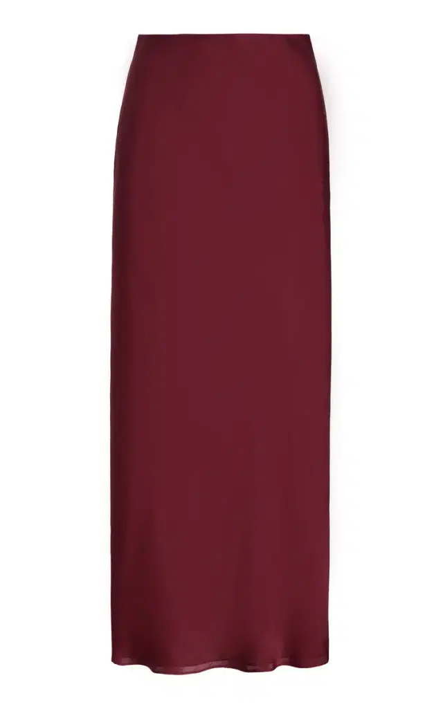 Favorite Daughter The Favorite Satin Midi Skirt