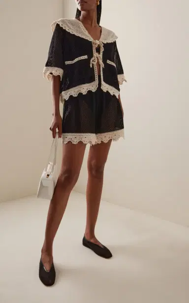 Sea Kendall Crochet Shorts | Thumbnail 2 Sea Kendall Crochet Shorts | Thumbnail 2