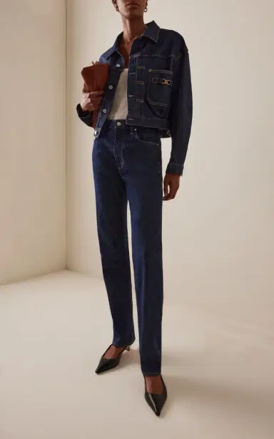 Citizens of Humanity Zurie Stretch High-Rise Straight-Leg Jeans | Thumbnail 2