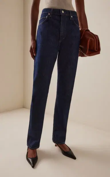 Citizens of Humanity Zurie Stretch High-Rise Straight-Leg Jeans | Thumbnail 3