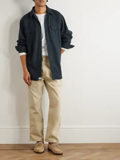 OrSlow Organic Cotton-Flannel Shirt - Men | Thumbnail 2