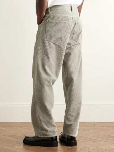 AGOLDE Fusion Straight-Leg Cotton-Corduroy Trousers - Men | Thumbnail 4