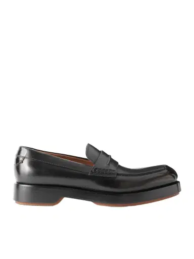 Zegna Udine Leather Penny Loafers - Men | Thumbnail 1 Zegna Udine Leather Penny Loafers - Men | Thumbnail 1