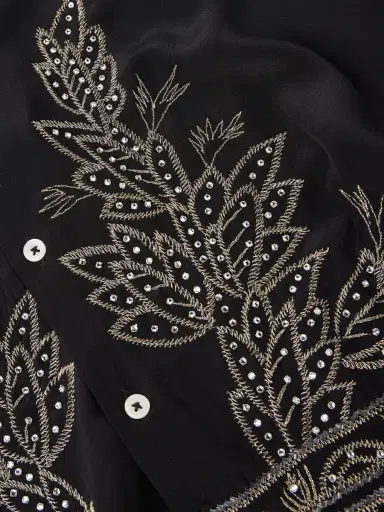 BODE Embellished Silk Shirten | Thumbnail 5 BODE Embellished Silk Shirten | Thumbnail 5