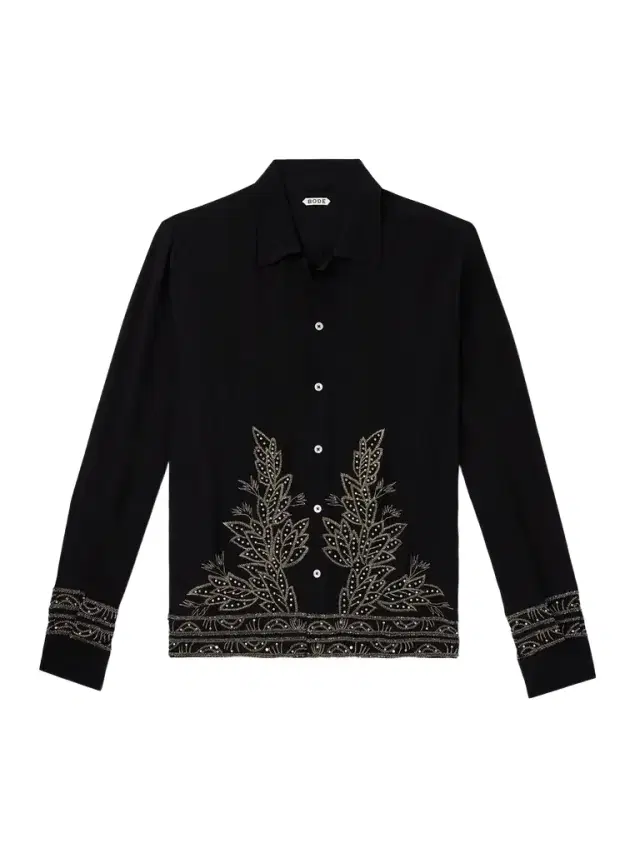 Embellished Silk Shirten