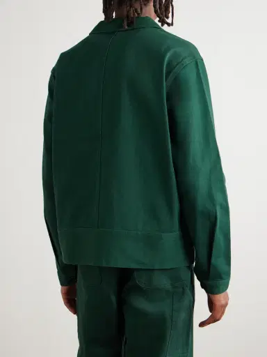 BODE Knolly Brook Logo-Appliquéd Cotton-Twill Jacket - Men | Thumbnail 3