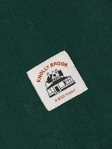 BODE Knolly Brook Logo-Appliquéd Cotton-Twill Jacket - Men | Thumbnail 5