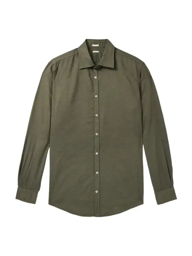 Massimo Alba Genova Cutaway-Collar Cotton-Chambray Shirt - Men
