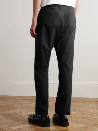 NN07 Aden 1067 Straight-Leg Recycled Grain de Poudre Trousers - Men | Thumbnail 4