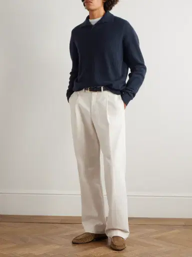 Sease Cashmere Polo Sweater - Men | Thumbnail 2 Sease Cashmere Polo Sweater - Men | Thumbnail 2