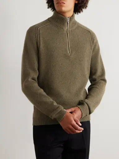 Sease Cashmere Half-Zip Sweater - Men | Thumbnail 3 Sease Cashmere Half-Zip Sweater - Men | Thumbnail 3