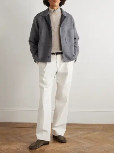 Sease Cashmere Half-Zip Sweater - Men | Thumbnail 2