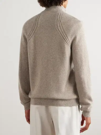 Sease Cashmere Half-Zip Sweater - Men | Thumbnail 4