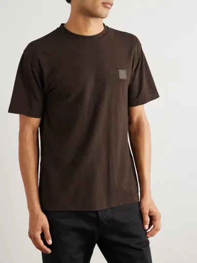 Stone Island STONE ISLAND GHOST Logo-Appliquéd Cotton-Jersey T-Shirt - Men | Thumbnail 3 Stone Island STONE ISLAND GHOST Logo-Appliquéd Cotton-Jersey T-Shirt - Men | Thumbnail 3