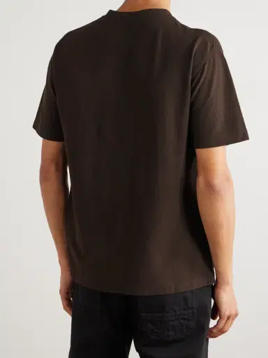 Stone Island STONE ISLAND GHOST Logo-Appliquéd Cotton-Jersey T-Shirt - Men | Thumbnail 4 Stone Island STONE ISLAND GHOST Logo-Appliquéd Cotton-Jersey T-Shirt - Men | Thumbnail 4