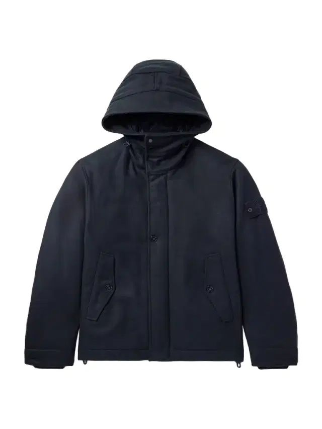 Ghost Logo-Appliquéd Padded Virgin Wool-Blend Flannel Hooded Parka - Men Ghost Logo-Appliquéd Padded Virgin Wool-Blend Flannel Hooded Parka - Men