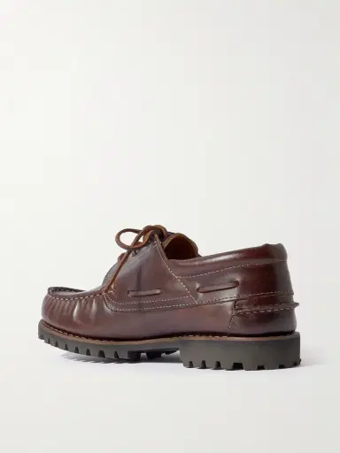 MR P. Leather Boat Shoes - Men | Thumbnail 4 MR P. Leather Boat Shoes - Men | Thumbnail 4