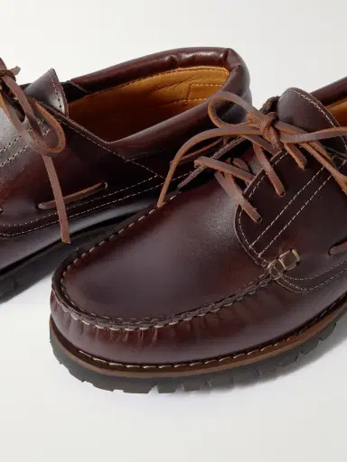 MR P. Leather Boat Shoes - Men | Thumbnail 5 MR P. Leather Boat Shoes - Men | Thumbnail 5