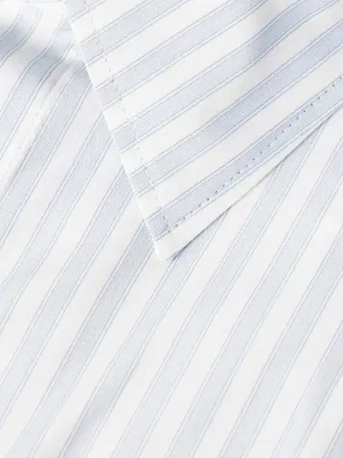 Zegna Striped Cotton Shirt - Men | Thumbnail 4 Zegna Striped Cotton Shirt - Men | Thumbnail 4