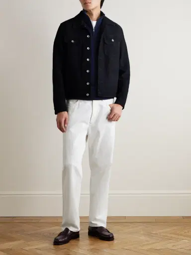 MR P. James Cashmere Half-Zip Sweater - Men | Thumbnail 2 MR P. James Cashmere Half-Zip Sweater - Men | Thumbnail 2
