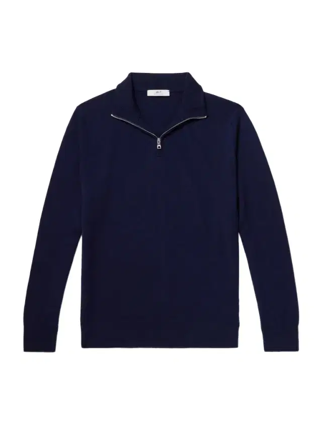 MR P. James Cashmere Half-Zip Sweater - Men