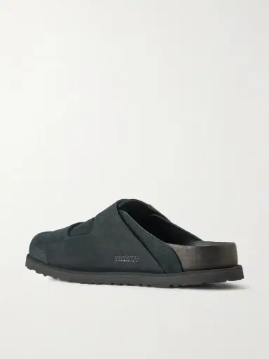 Birkenstock 1774 222 West Buckled Suede Clogs | Thumbnail 3