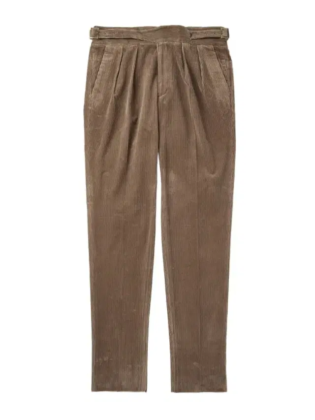 Manny Straight-Leg Pleated Cotton Trousers - Men