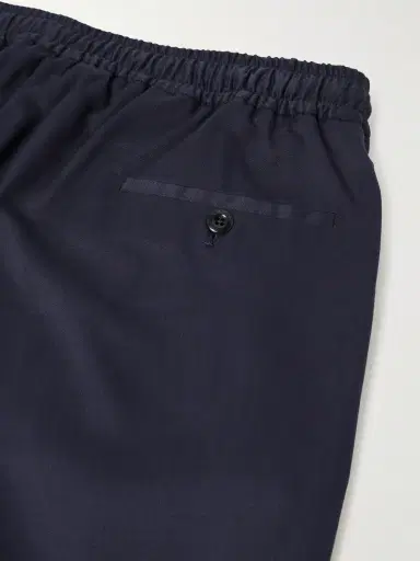 Rubinacci Leisure Straight-Leg Pleated Silk-Twill Trousers - Men | Thumbnail 5