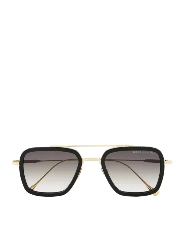 DITA Aviator-Style Gold-Tone and Acetate Sunglasses - Men