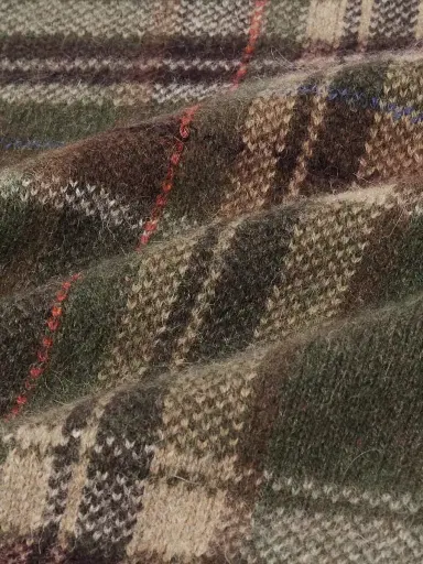 Ralph Lauren Purple Label Checked Alpaca-Blend Sweater - Men | Thumbnail 5 Ralph Lauren Purple Label Checked Alpaca-Blend Sweater - Men | Thumbnail 5