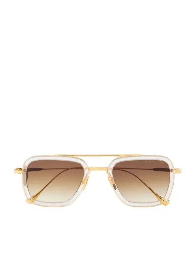 DITA Aviator-Style Gold-Tone and Acetate Sunglasses - Men