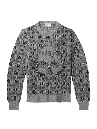 Alexander McQueen Fair Isle Knitted Sweater - Men | Thumbnail 1 Alexander McQueen Fair Isle Knitted Sweater - Men | Thumbnail 1