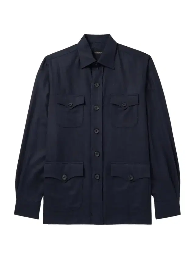 Safari Virgin Wool-Flannel Overshirt - Men