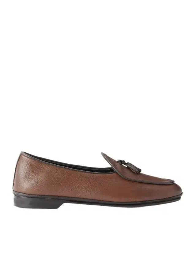 Tasseled Full-Grain Leather Loafers - Men