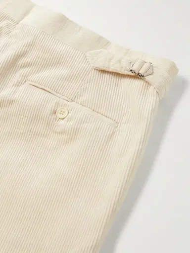 Ralph Lauren Purple Label Gregory Straight-Leg Cotton-Corduroy Trousers - Men | Thumbnail 5