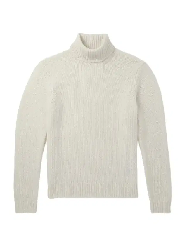 Ribbed Cashmere Rollneck Sweater - Men
