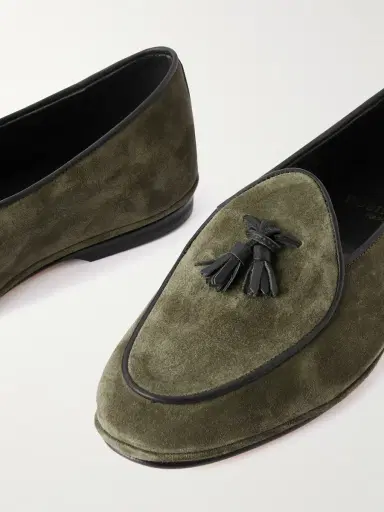 Rubinacci Marphy Tasseled Suede Loafers - Men | Thumbnail 5 Rubinacci Marphy Tasseled Suede Loafers - Men | Thumbnail 5