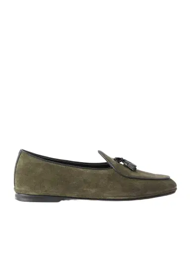 Rubinacci Marphy Tasseled Suede Loafers - Men | Thumbnail 1 Rubinacci Marphy Tasseled Suede Loafers - Men | Thumbnail 1