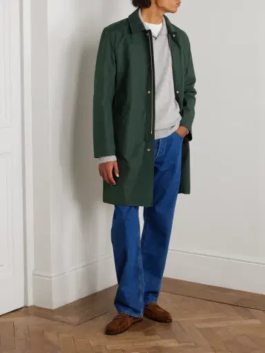 Private White V.C. Jack's Cotton-Shell Raincoat - Men | Thumbnail 2 Private White V.C. Jack's Cotton-Shell Raincoat - Men | Thumbnail 2