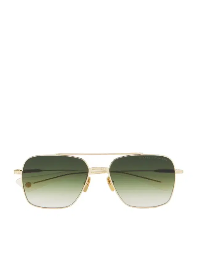 DITA Aviator-Style Gold-Tone and Acetate Sunglasses - Men