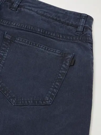 Purdey Slim-Fit Straight-Leg Cotton-Blend Twill Trousers - Men | Thumbnail 5 Purdey Slim-Fit Straight-Leg Cotton-Blend Twill Trousers - Men | Thumbnail 5