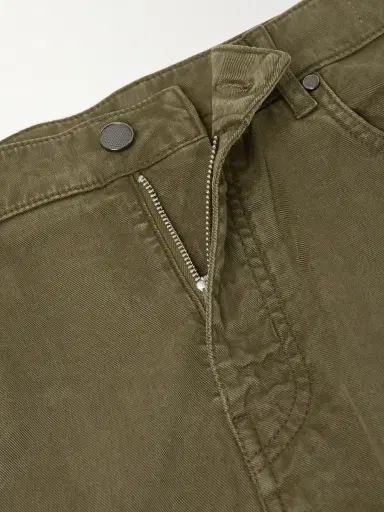 Purdey Slim-Fit Straight-Leg Cotton-Blend Twill Trousers - Men | Thumbnail 6